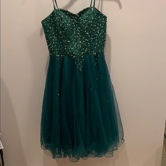 JJ’s house homecoming dress WORN ONCE - Picture 1 of 3